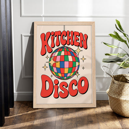 Kitchen Disco Wall Frame