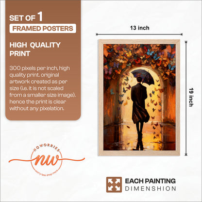 Butterfly Passage Wall Print