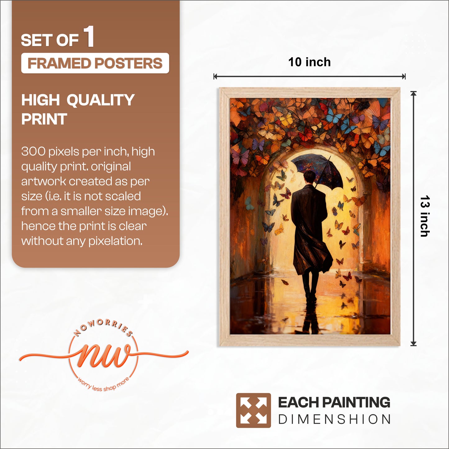 Butterfly Passage Wall Print