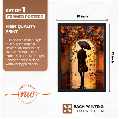 Butterfly Passage Wall Print