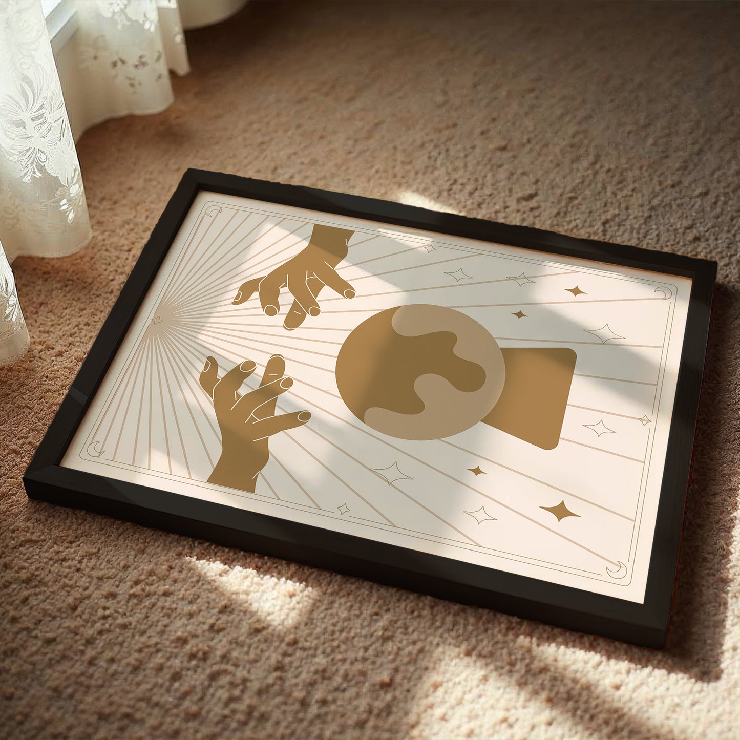 Mystic Crystal Ball Wall Art