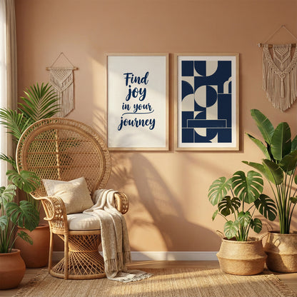 Find Joy in Your Journey Wall Art Set of 2