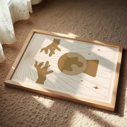 Mystic Crystal Ball Wall Art
