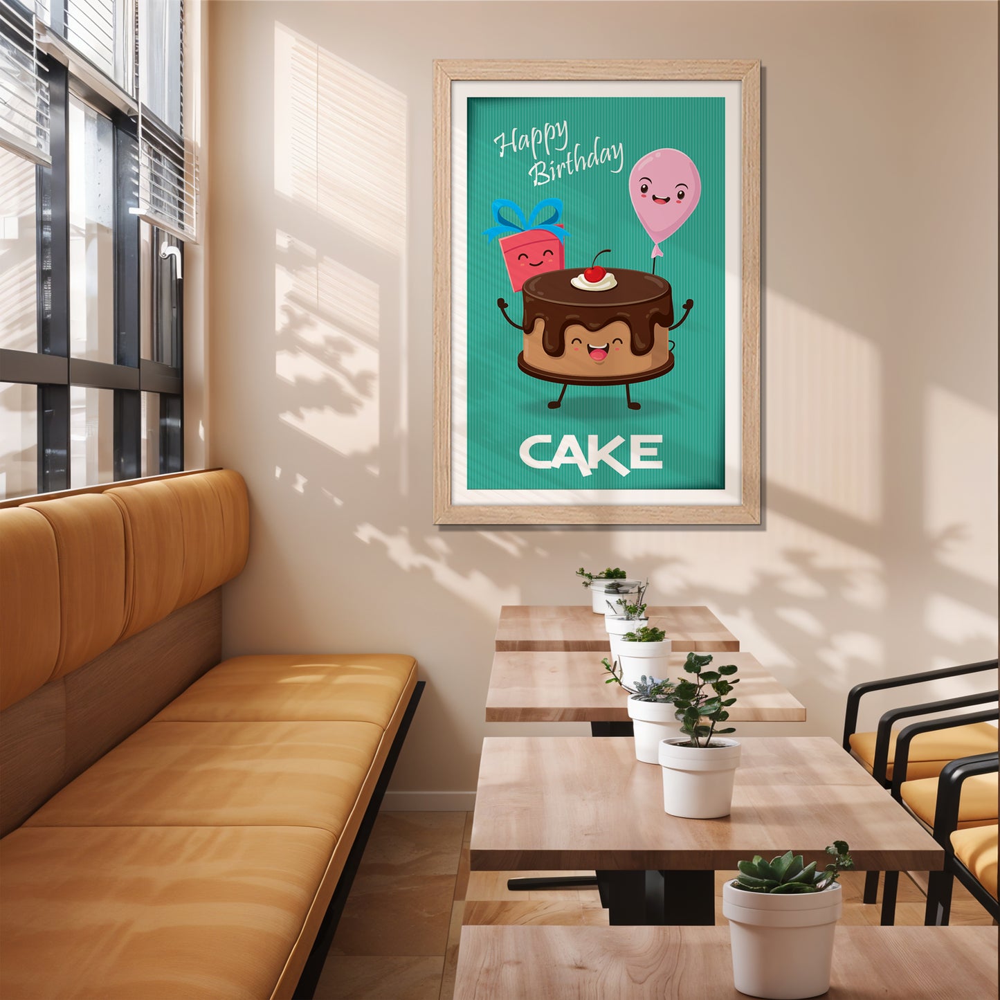 Birthday Cake Wall Frame