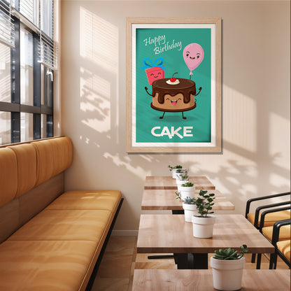 Birthday Cake Wall Frame