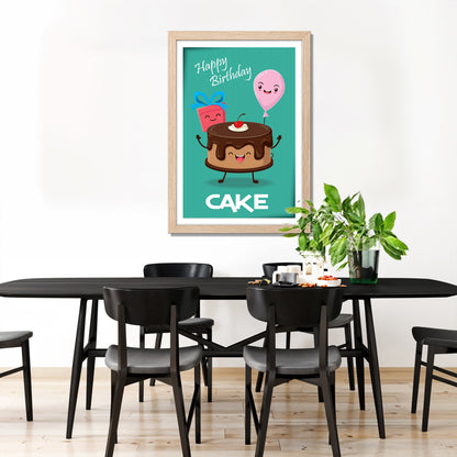 Birthday Cake Wall Frame
