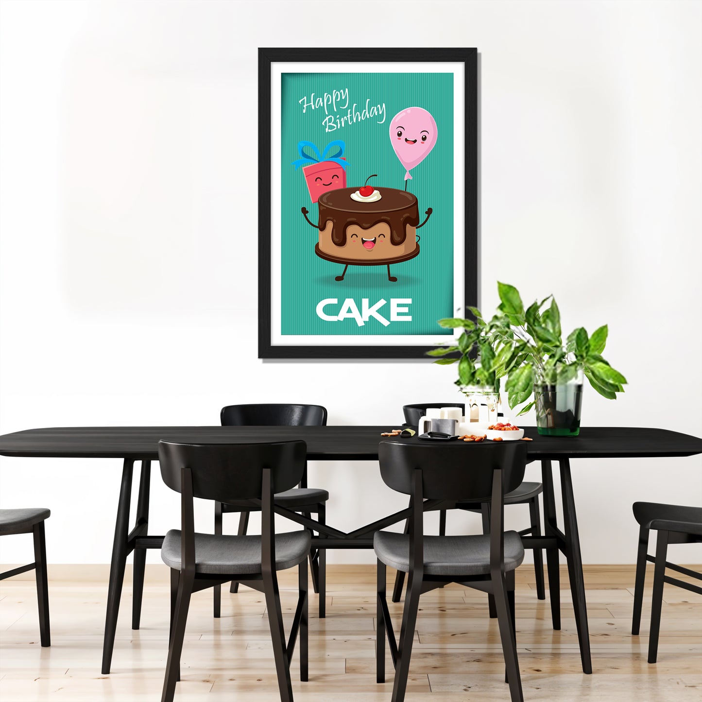 Birthday Cake Wall Frame