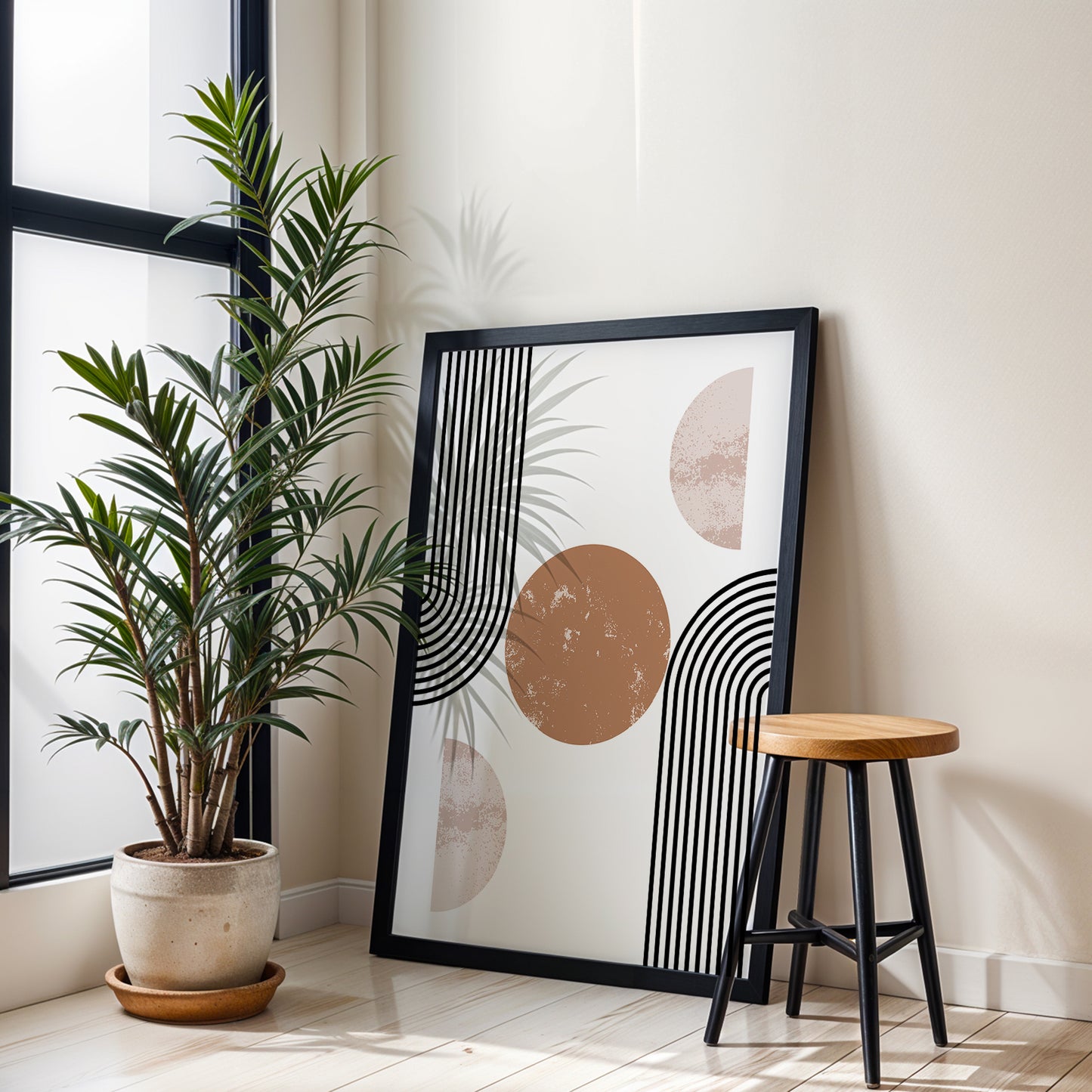 Modern Geometric Abstract Print