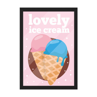 Ice Cream Bliss Wall Frame