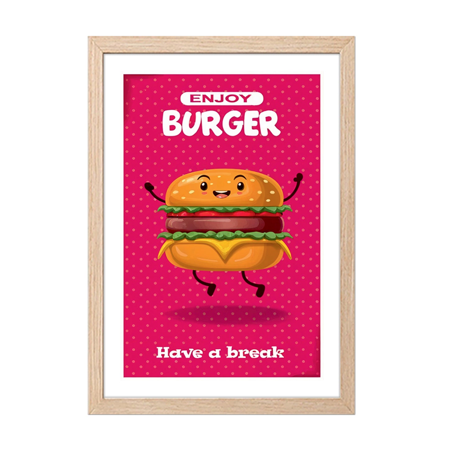 Burger Joy Wall Frame