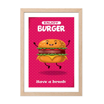 Burger Joy Wall Frame