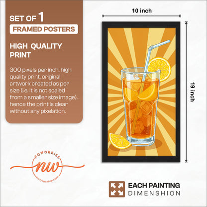 Citrus Cooler Wall Frame