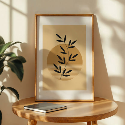 Minimalist Botanical Wall Frame