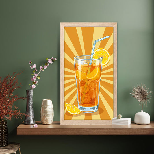 Citrus Cooler Wall Frame