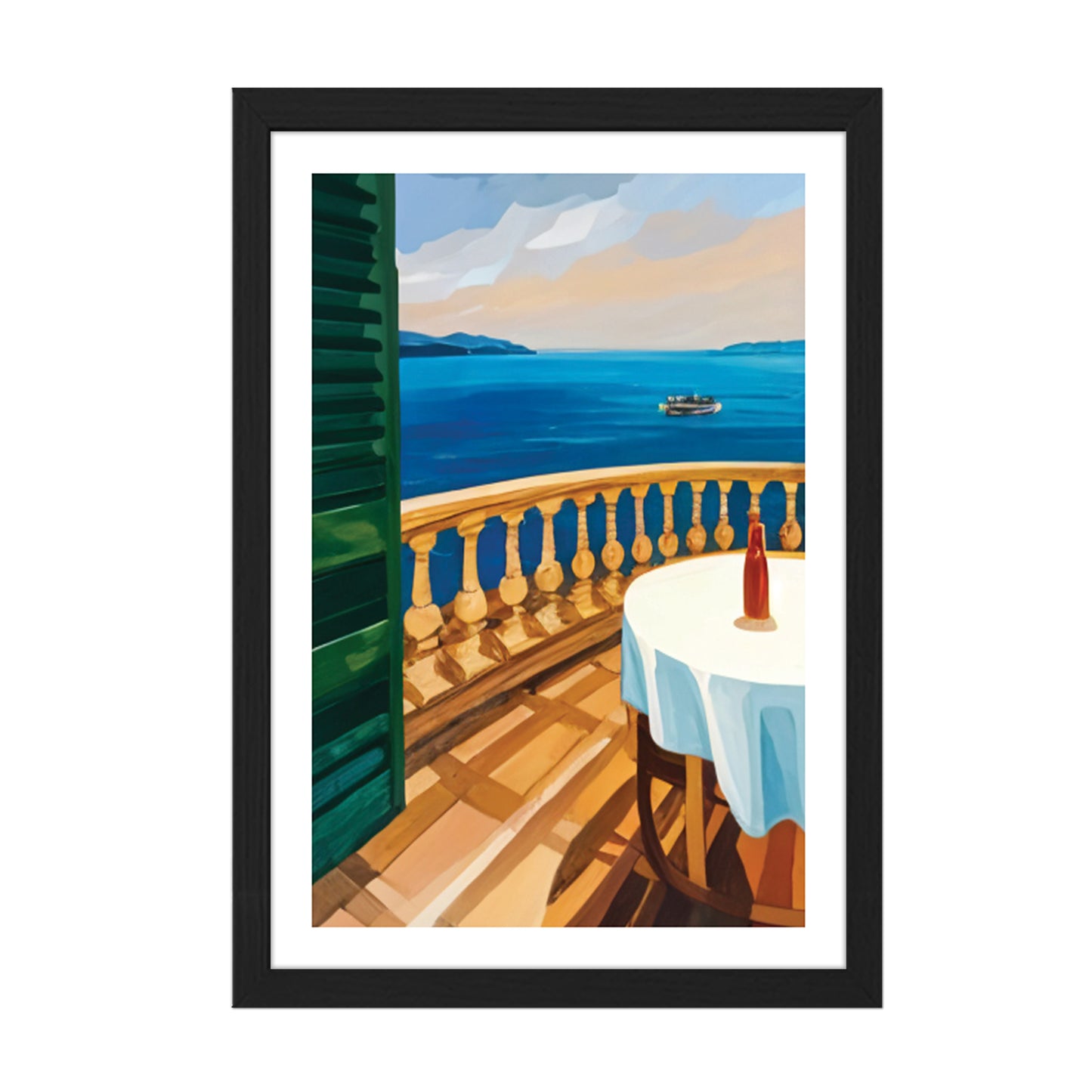 Ocean View Wall Frame