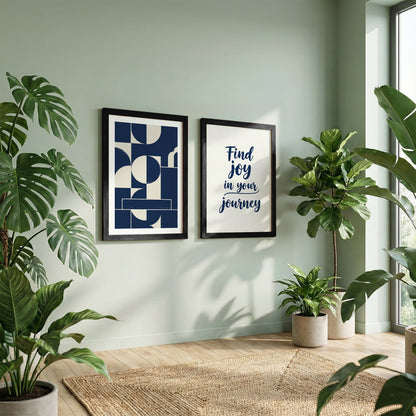 Find Joy in Your Journey Wall Art Set of 2