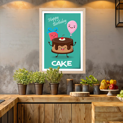 Birthday Cake Wall Frame