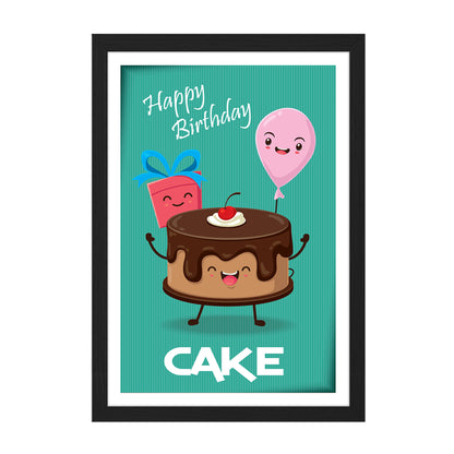 Birthday Cake Wall Frame