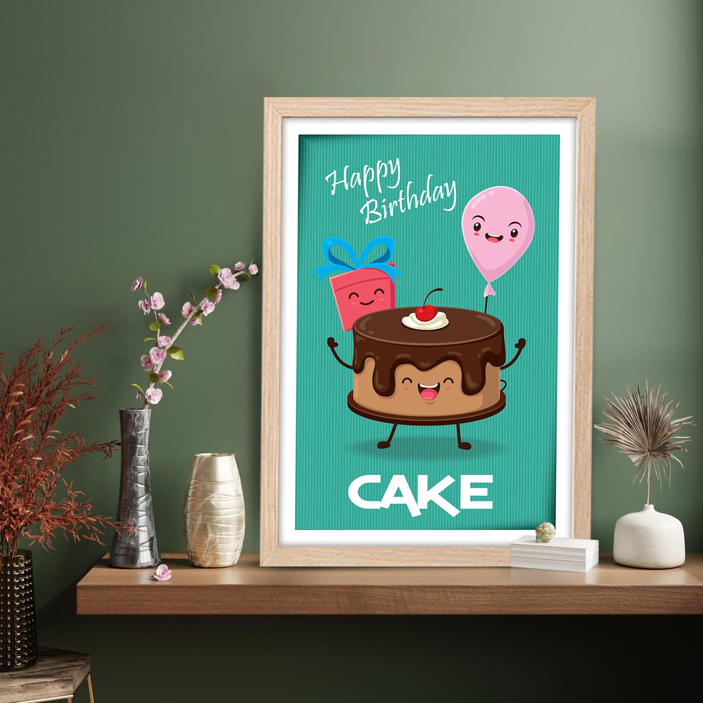Birthday Cake Wall Frame