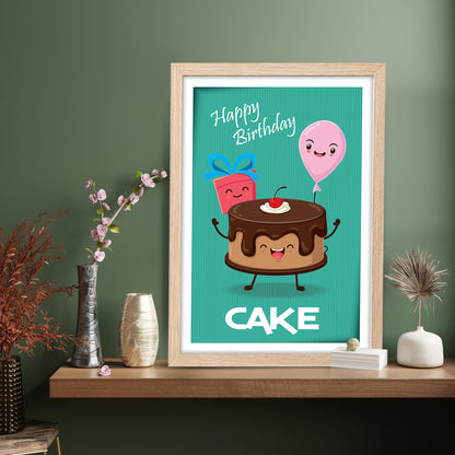 Birthday Cake Wall Frame