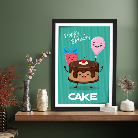 Birthday Cake Wall Frame