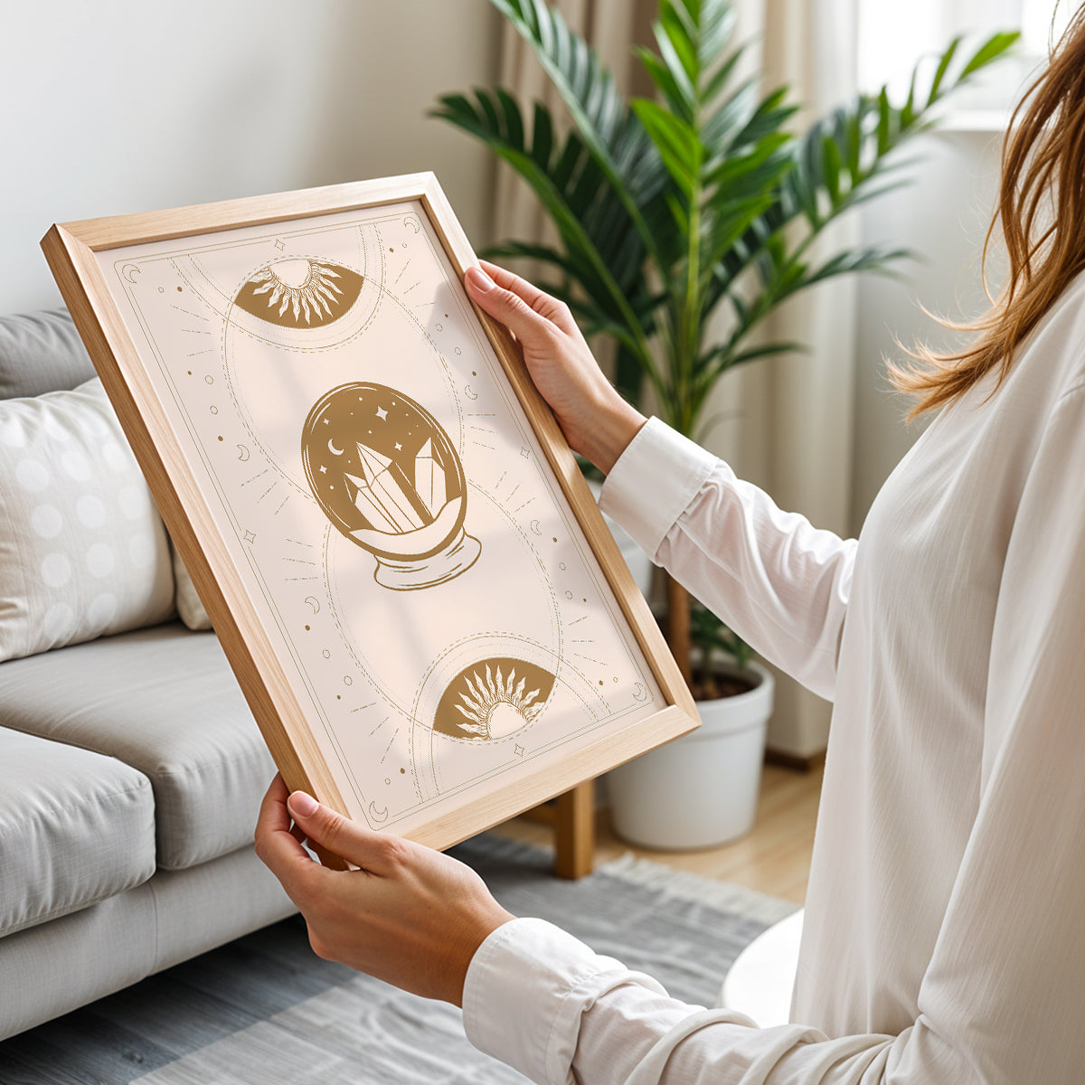 Celestial Crystal Wall Art
