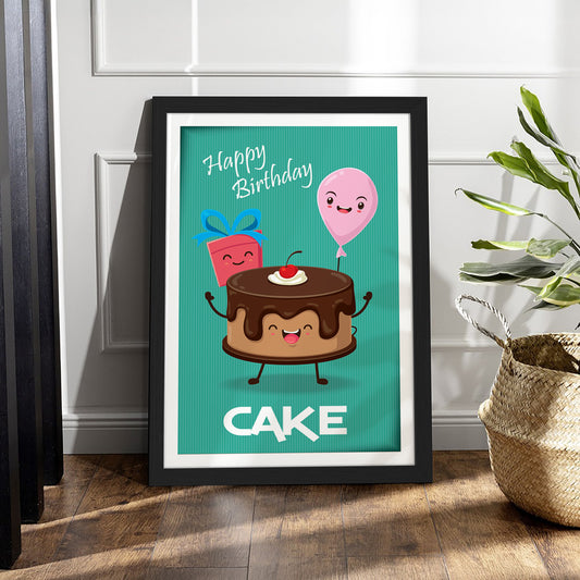 Birthday Cake Wall Frame
