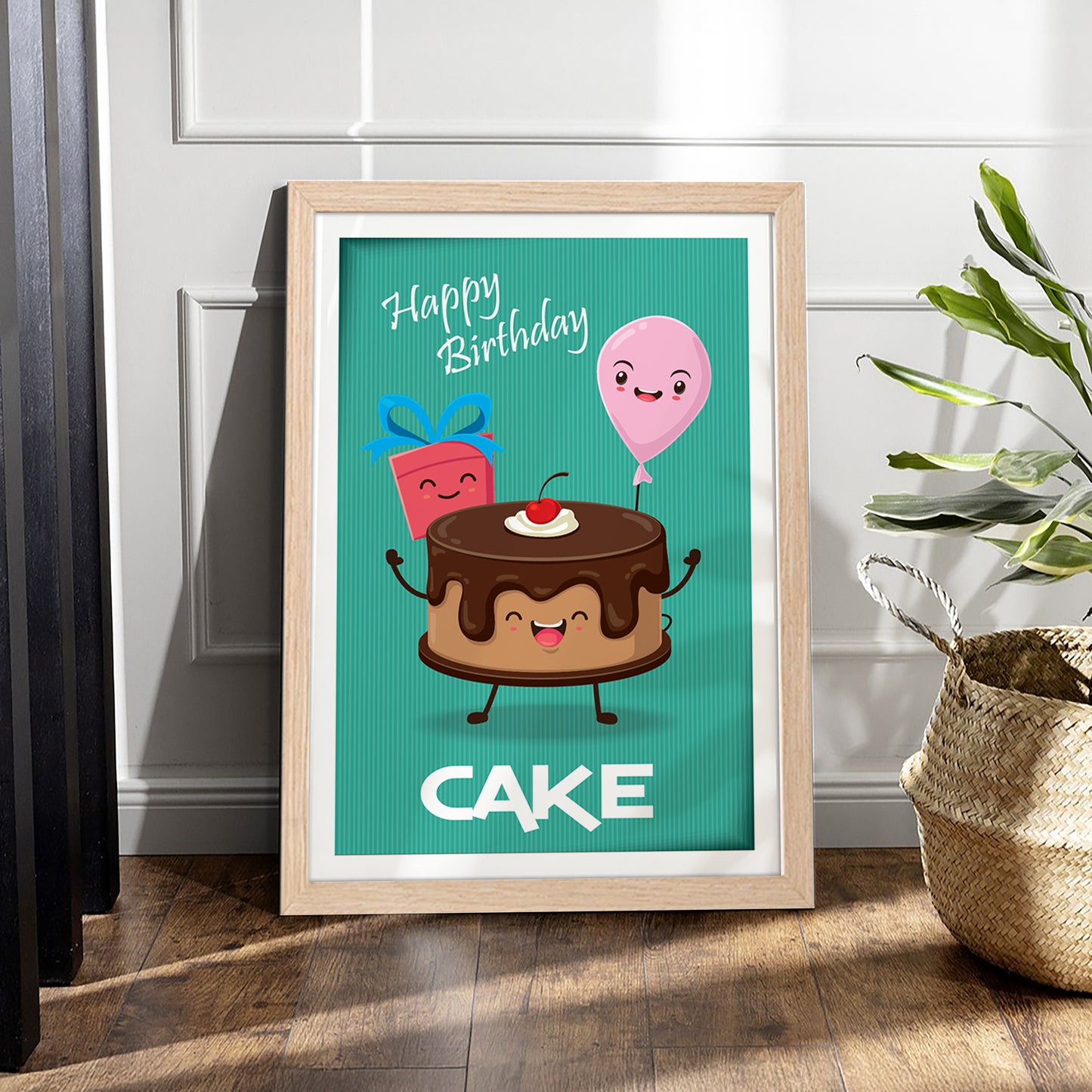 Birthday Cake Wall Frame