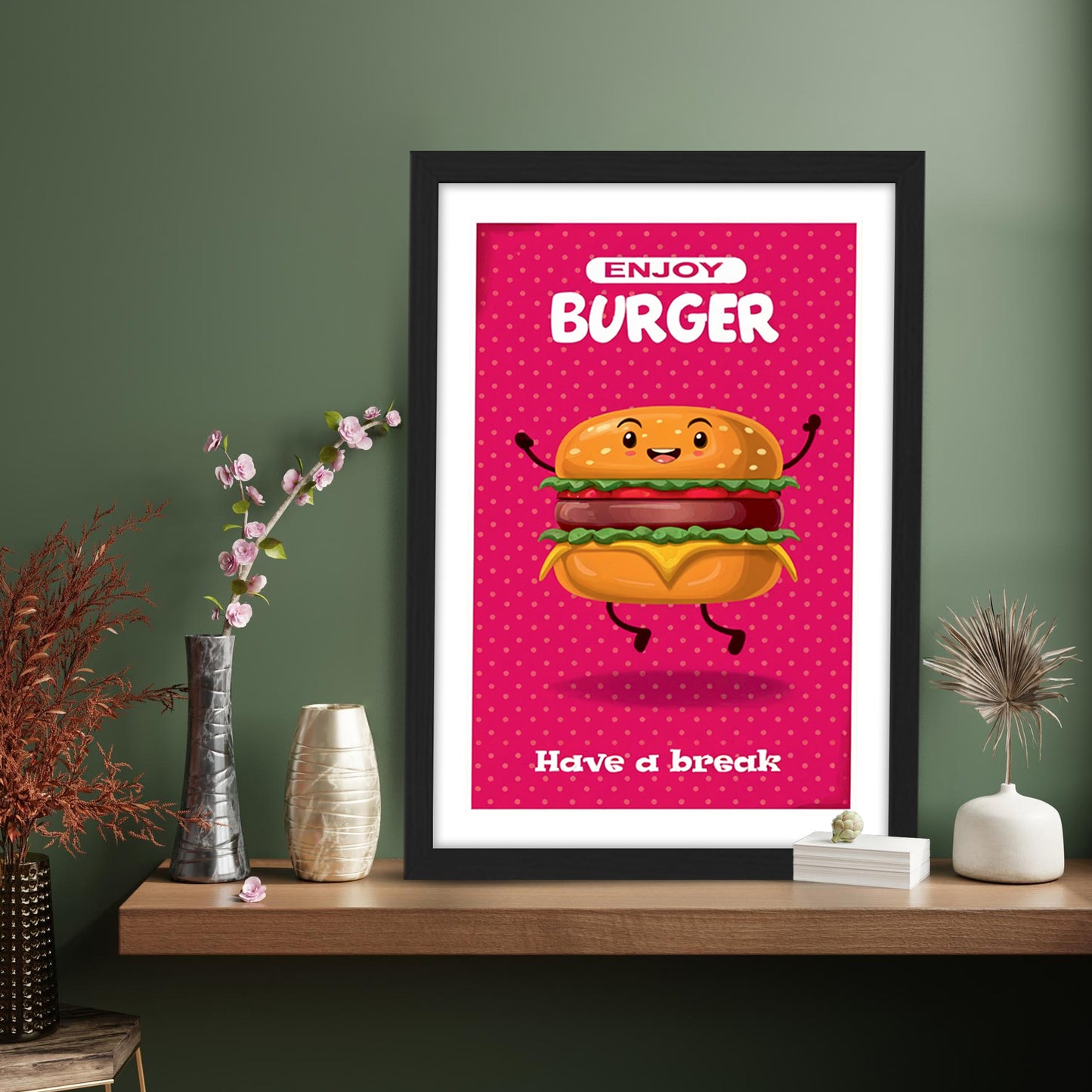 Burger Joy Wall Frame