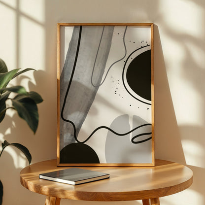 Minimalist Line Abstract Print