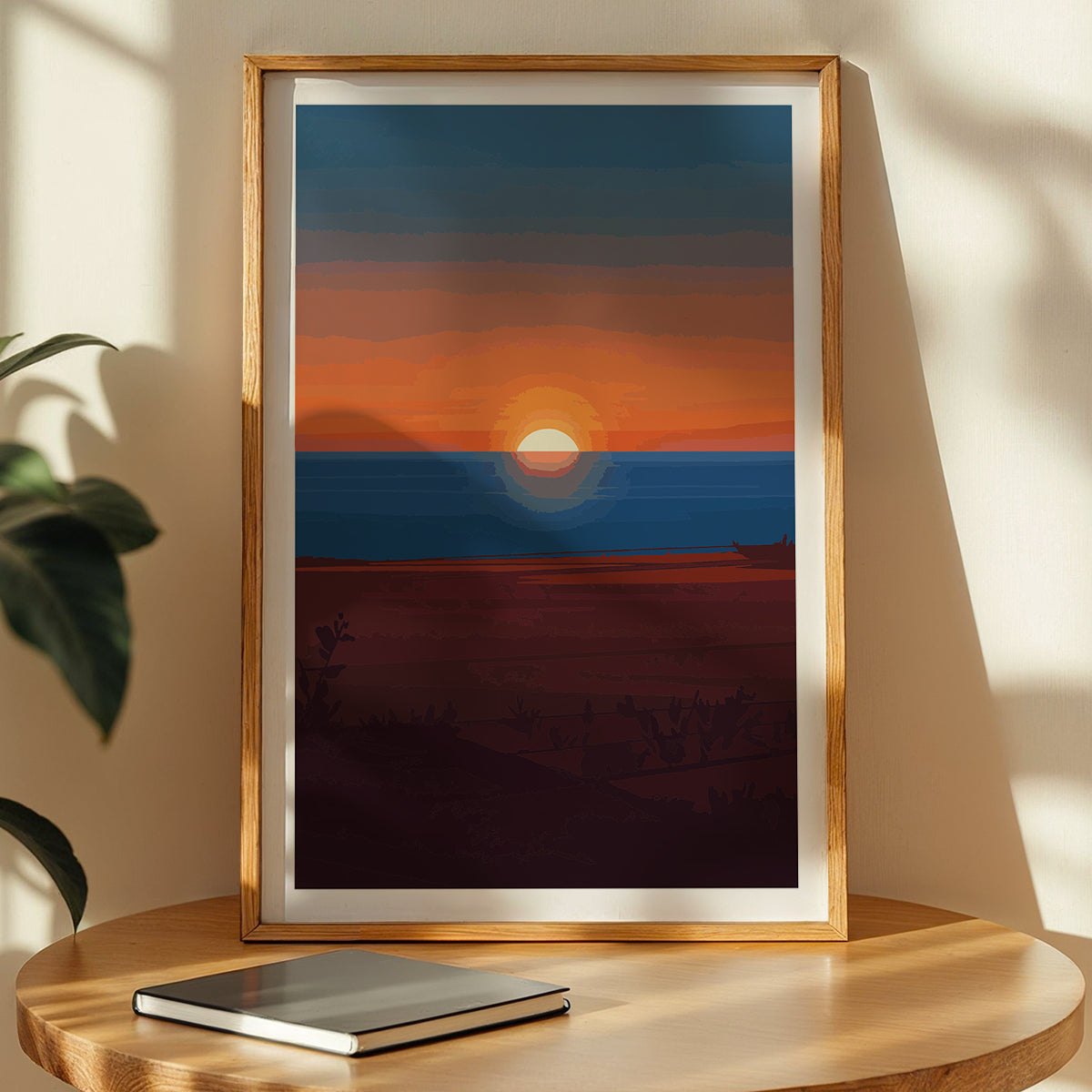 Sunset Landscape Frame