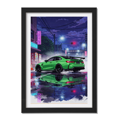 Urban Speed Car Wall Art