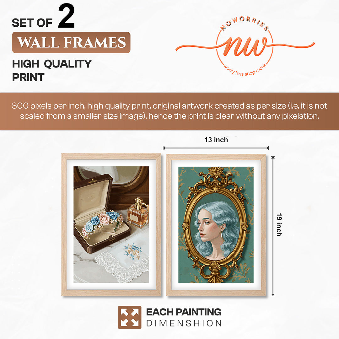 Vintage Elegance Wall Art Set