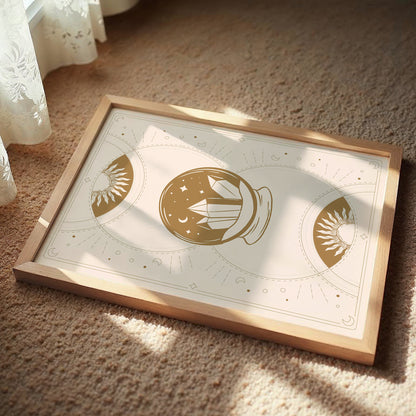 Celestial Crystal Wall Art