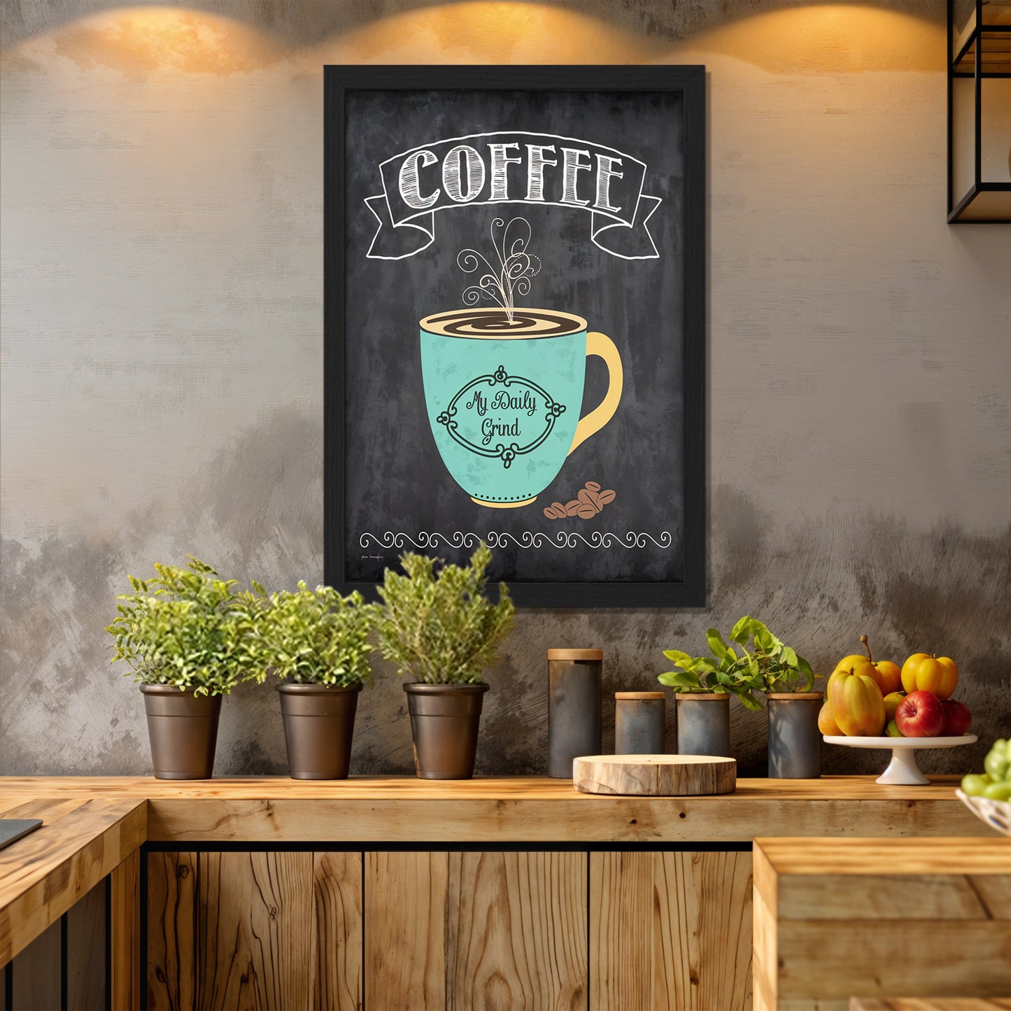 Daily Grind Wall Frame