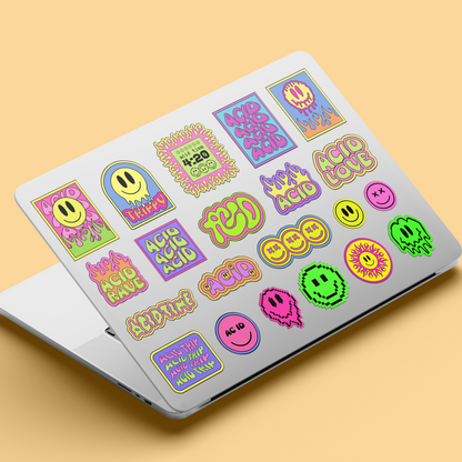 Cute Love & Shopping Sticker Pack