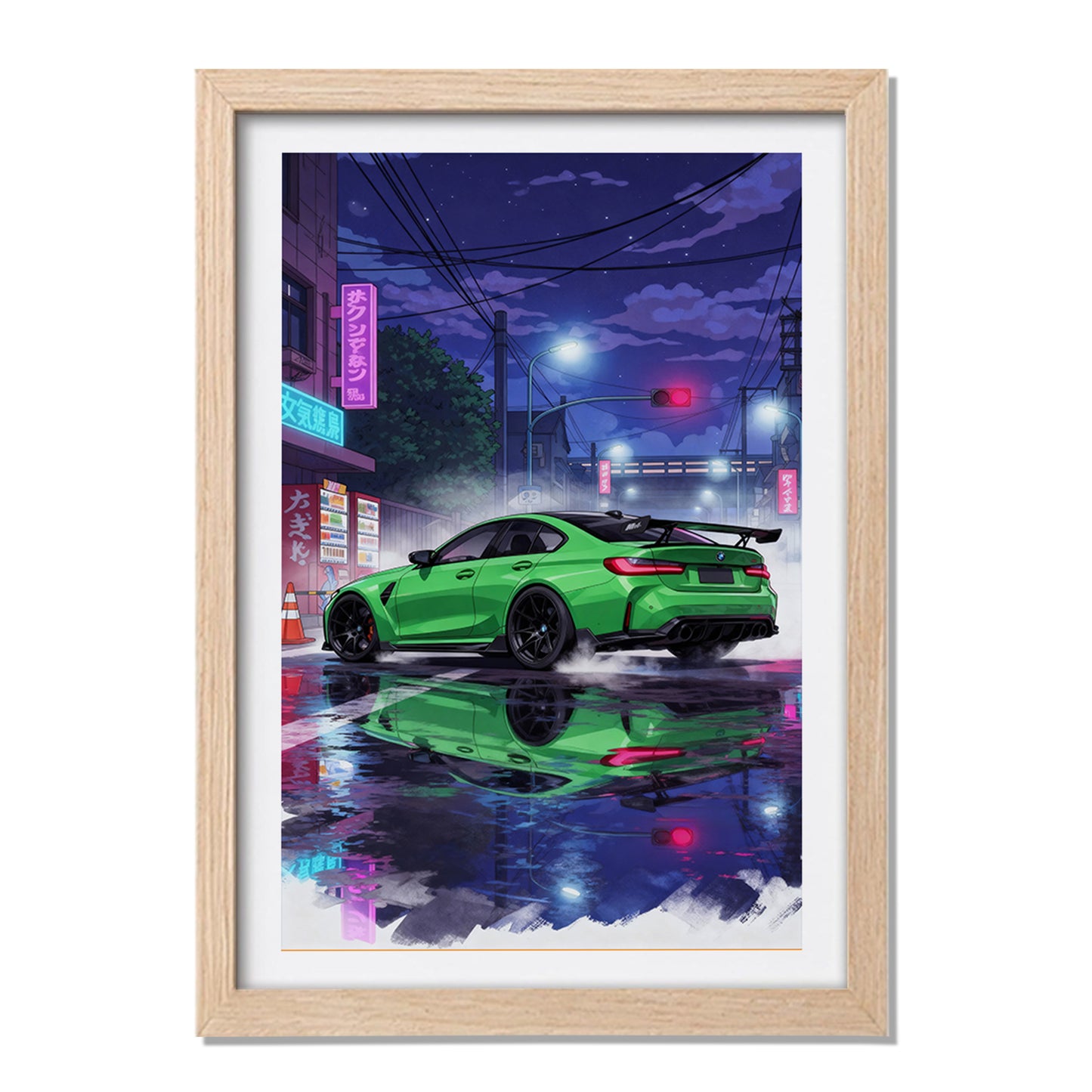 Urban Speed Car Wall Art