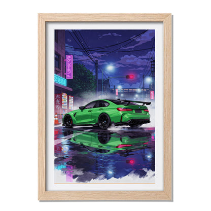 Urban Speed Car Wall Art