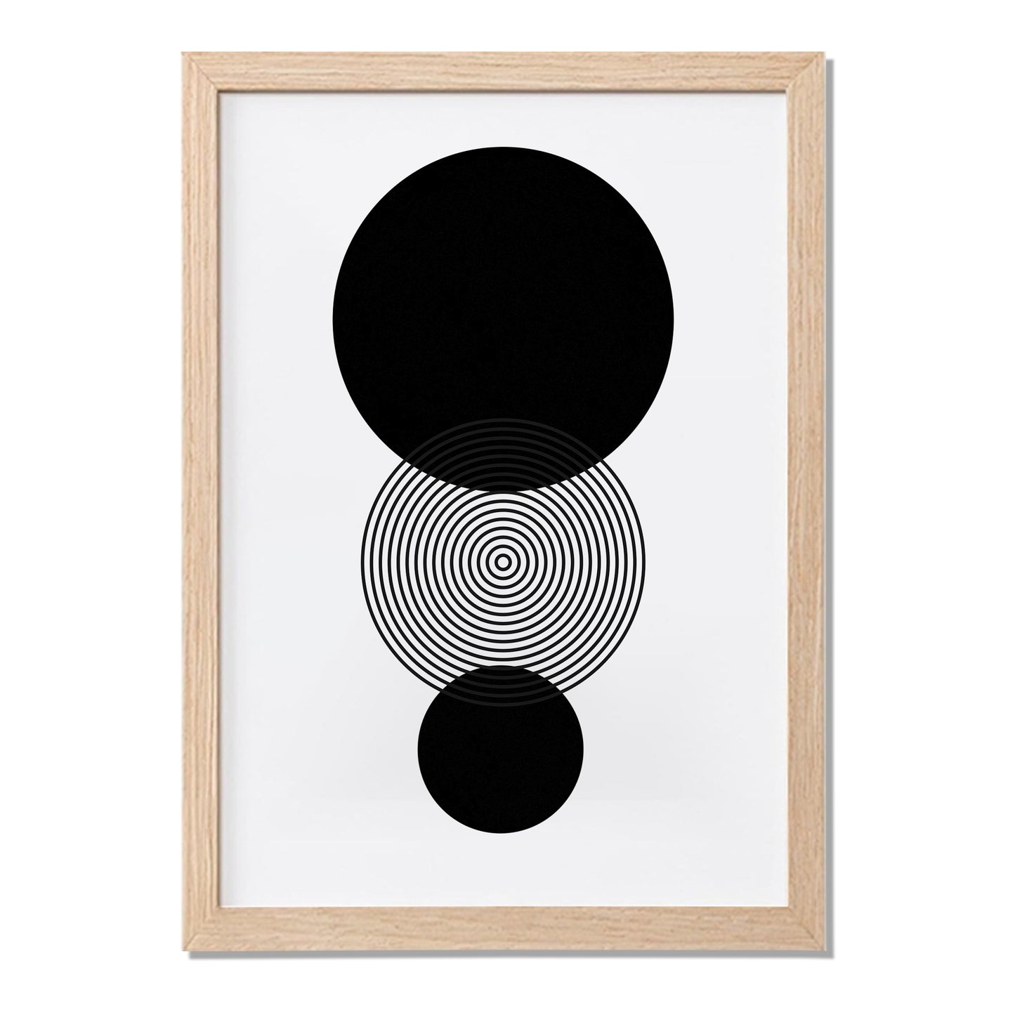 Geometric Circle Abstract Print