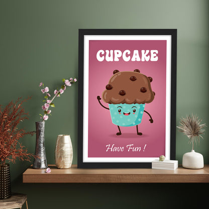 Fun Cupcake Wall Frame