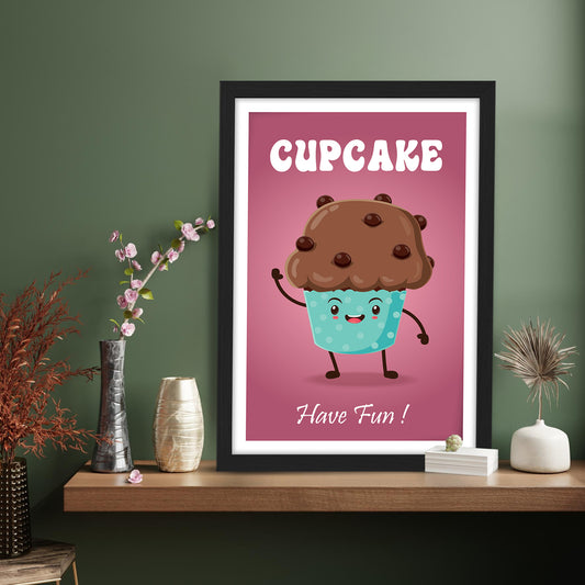 Fun Cupcake Wall Frame