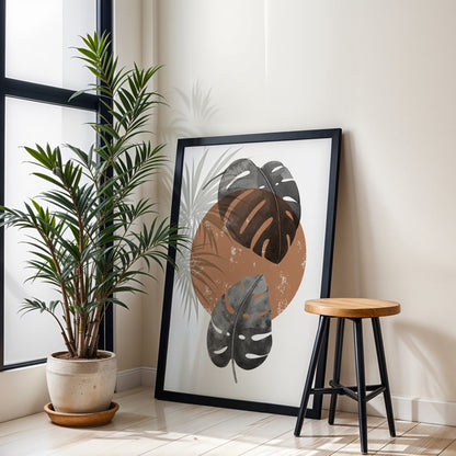 Floral Muse Portrait Poster