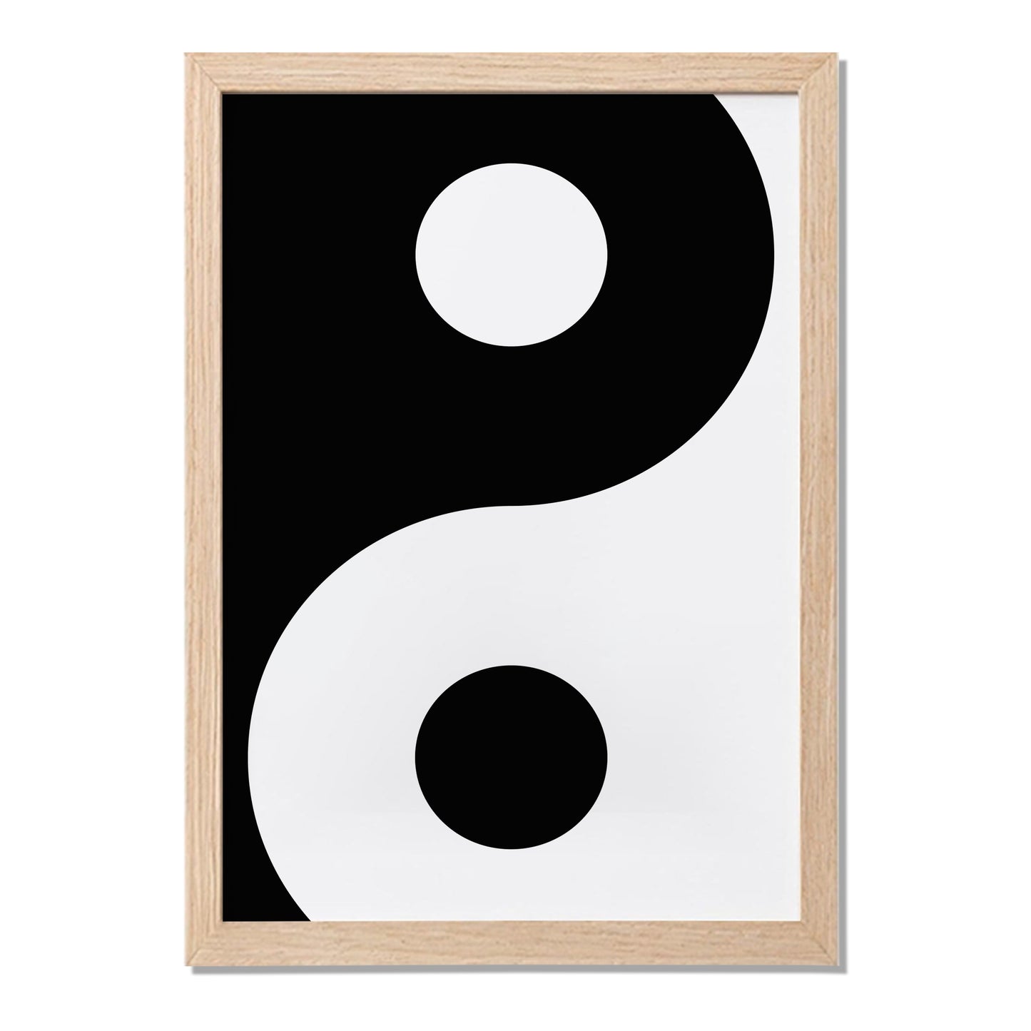 Yin Yang Minimalist Wall Art