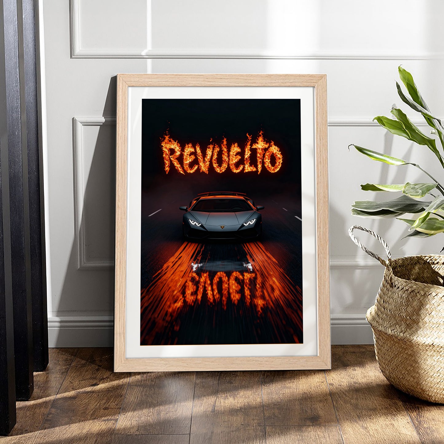 Lamborghini Revuelto Inferno Wall Frame