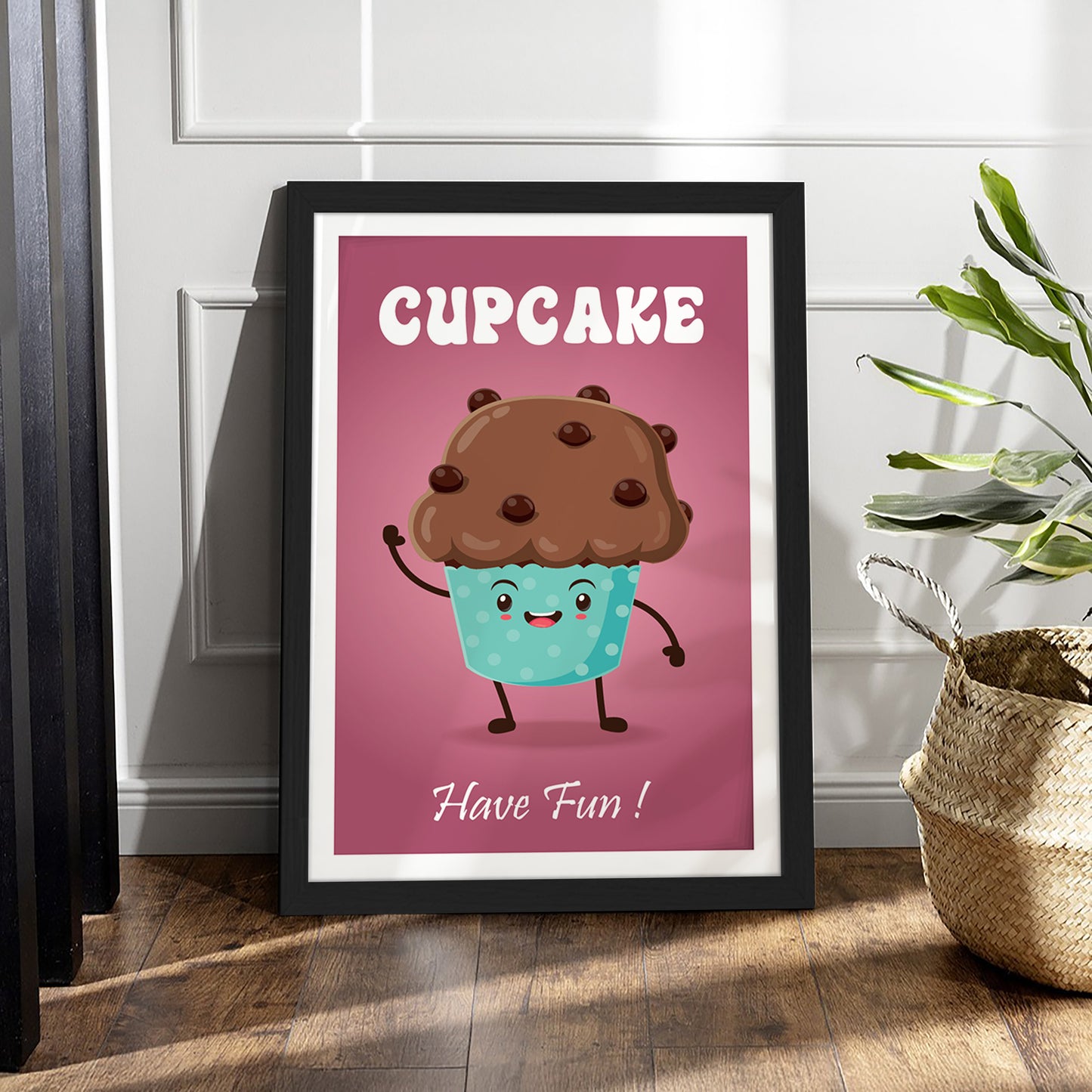 Fun Cupcake Wall Frame