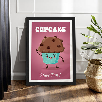 Fun Cupcake Wall Frame