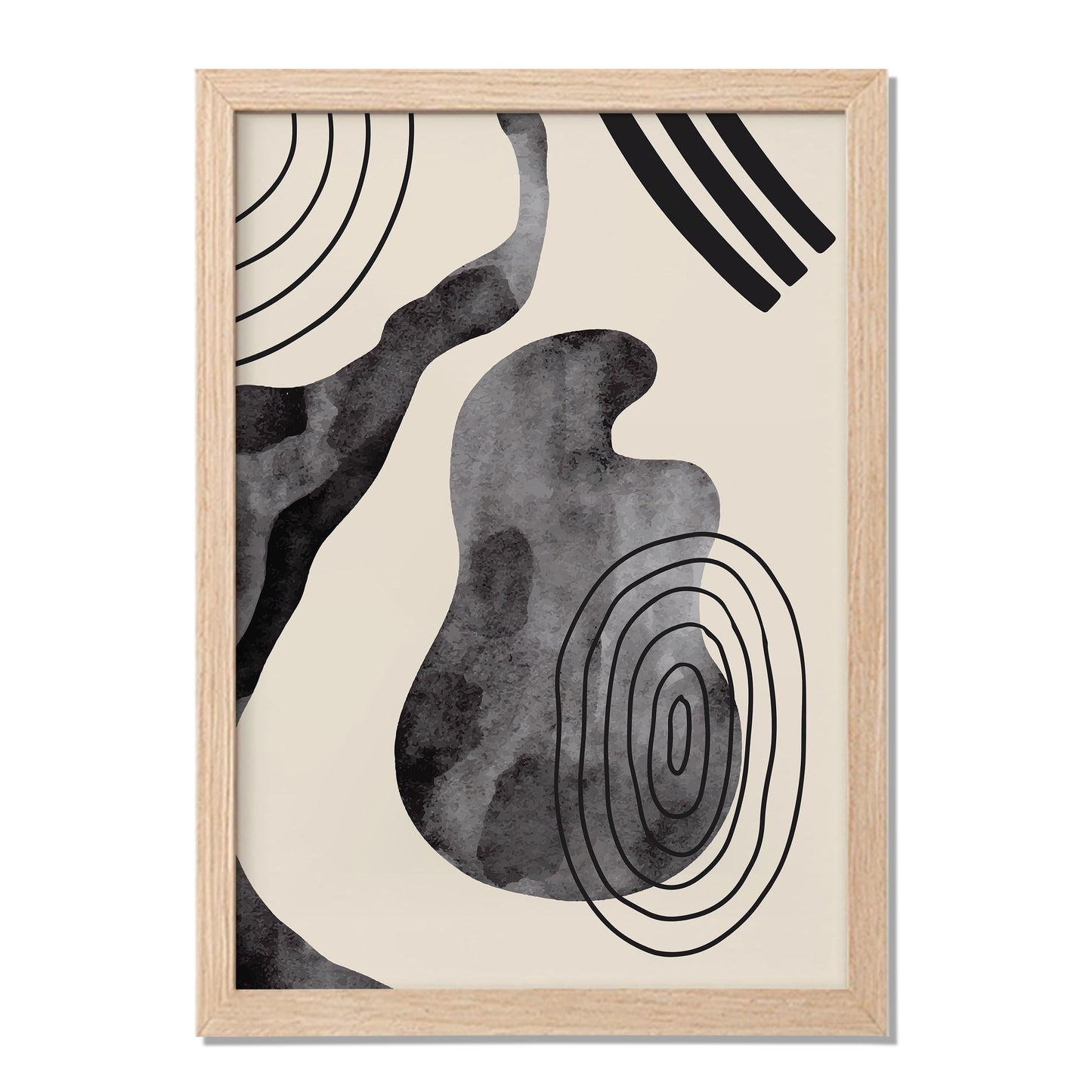 Contour Abstract Wall Frame