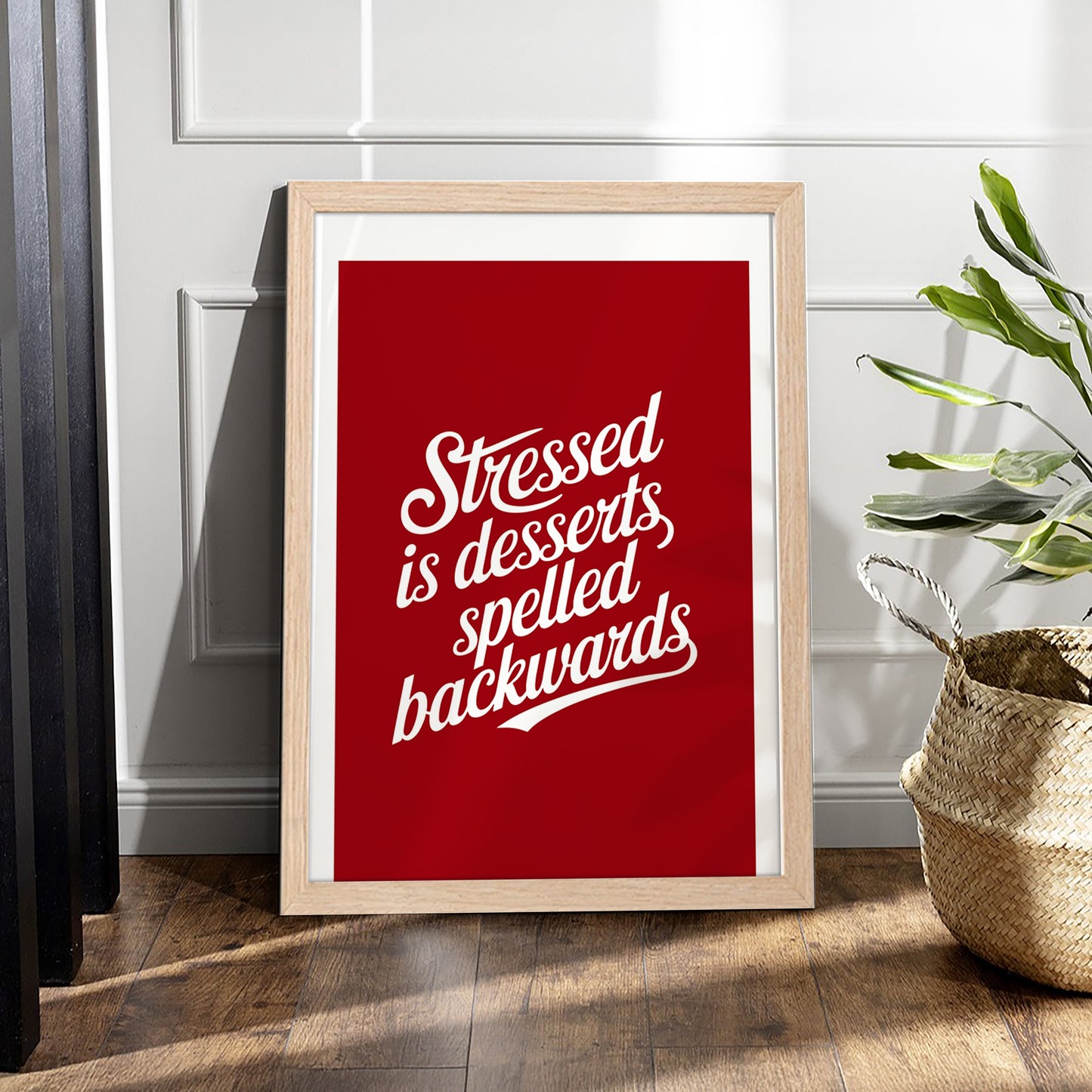Dessert Wisdom Wall Frame