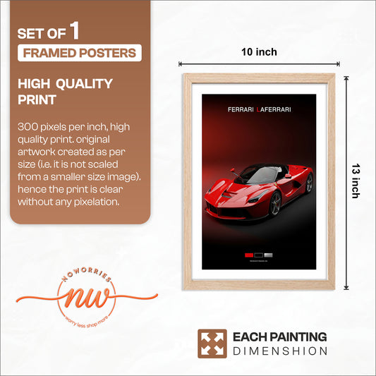 Ferrari LaFerrari Iconic Wall Frame