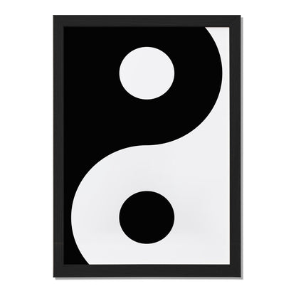 Yin Yang Minimalist Wall Art